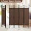 Amner 159cm W x 182cm H 4 - Panel Folding Room Divider