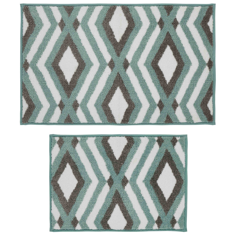Ensemble de tapis pour salle de bain Biscay