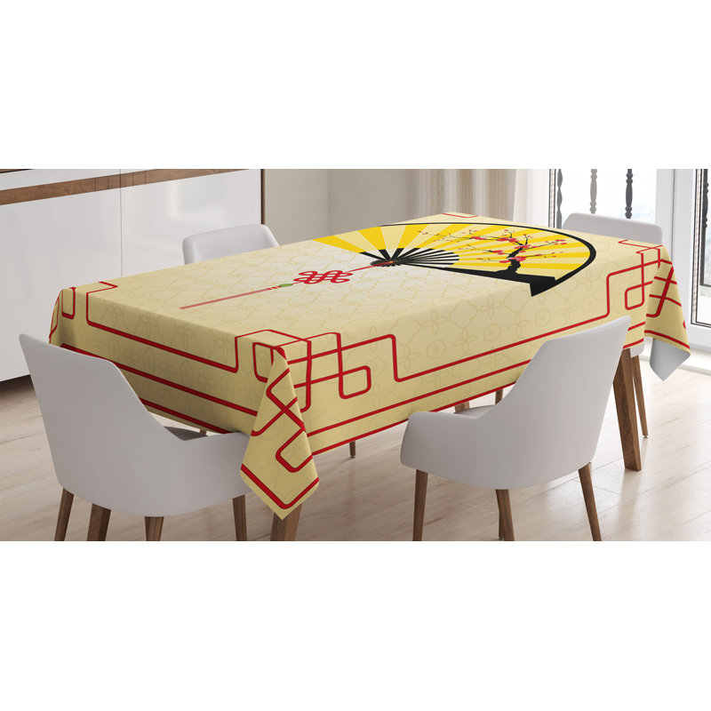Asian Tablecloth, 70" x 52"