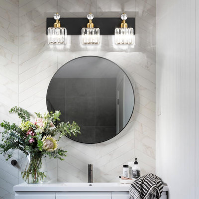 Luminaire de salle de bain Modern Crystal