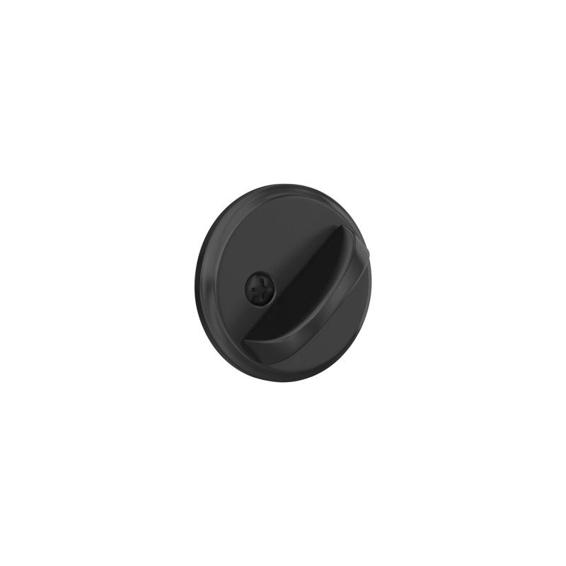Single Cylinder Deadbolt, Matte Black, Yes