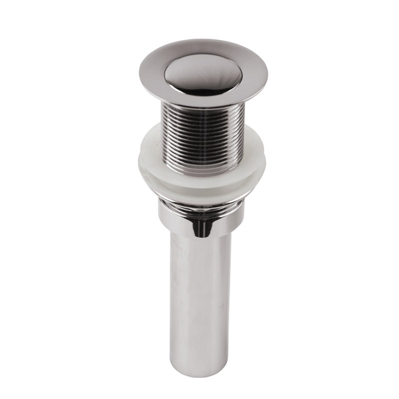Pop-Up Bathroom Sink Drain, Polished Nickel