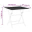 Table de salle à manger pliante en métal Jiayou-652494969