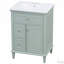 Meuble-lavabo 24 po avec lavabo, tiroir et tablette réglable 24 po-627519868