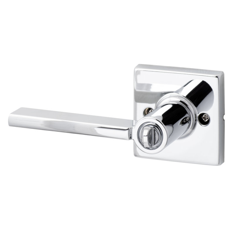 Levier d'intimité carré Mesa, plat , Chrome poli