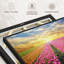 Impression sur toile Tulip Flower Field-100299524