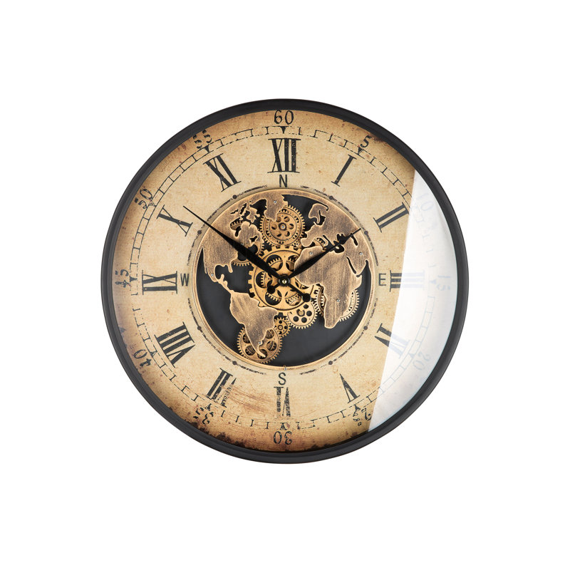 Ernestina Metal Wall Clock
