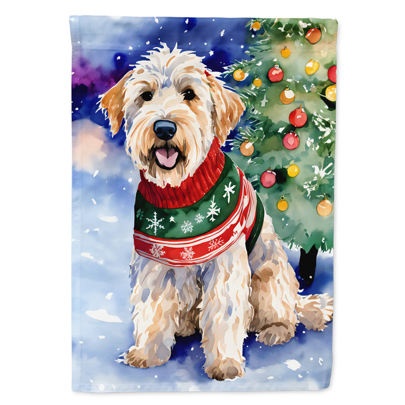 Double Sided Polyester Christmas, 40'' H x 28'' W