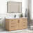 Cloverfield 60 " W Freestanding Standard Free Standing 1 Single Vanity Bathroom Vanity With Cultured Marble Top with Mirror-93496142-93496143