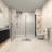 72.01'' W 0.39'' H Reversible Shower Enclosure