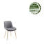 47cm H Velvet Upholstered Upholstered Back Side Chair-1402942719