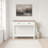39" Farmhouse Console Table - 2-Drawer Storage Entryway Table (Rustic Sofa Table with Shelf)-535996061
