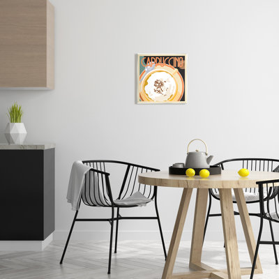 Az-756-Wood " Vintage Cappuccino Drink " by Richard Weiss