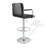 Beckwith Swivel Upholstered Adjustable Height Counter Stool with Metal Frame-25967423