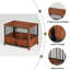Caisse pour chien de style meuble pour grands et moyens chiens-117530237