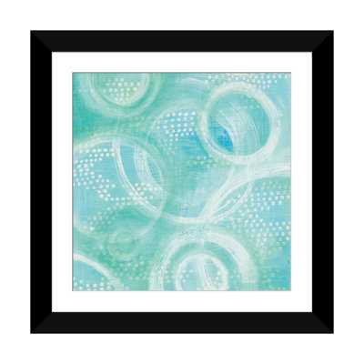 « va dans cercles i », impression sur toile tendue