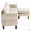 L-Shaped Sofa with Ottoman-117795079