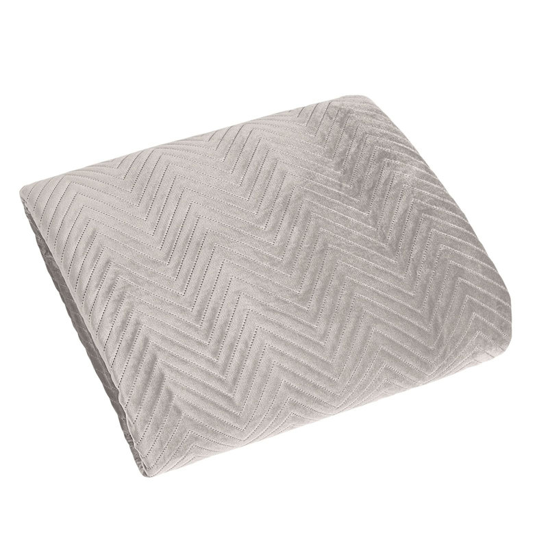Gatik Polyester Solid Colour Bedspread, Beige, W220 x L240cm
