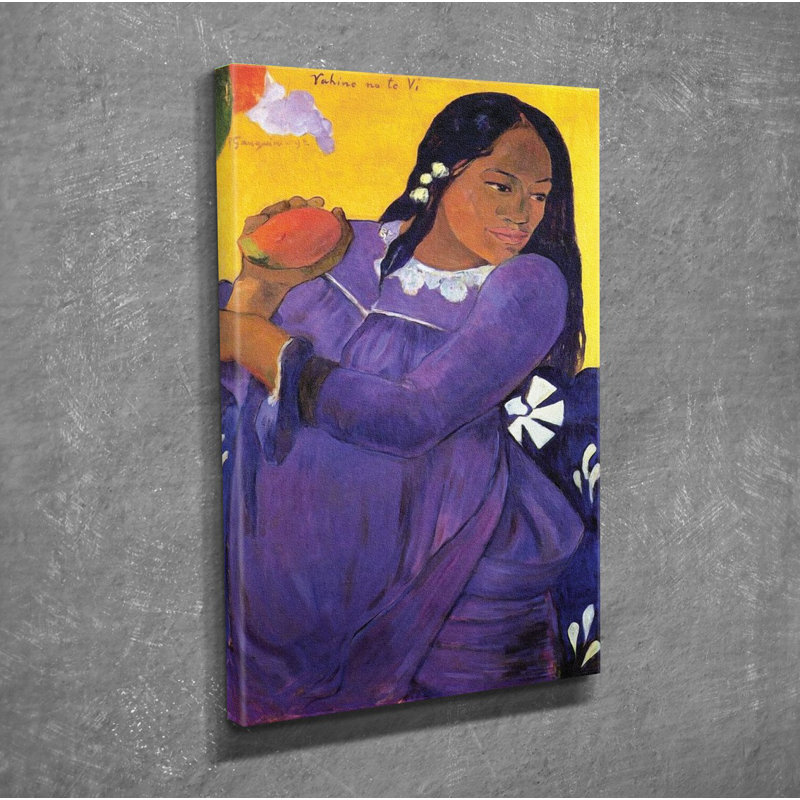 Paul Gauguin - peinture sur toile tendue