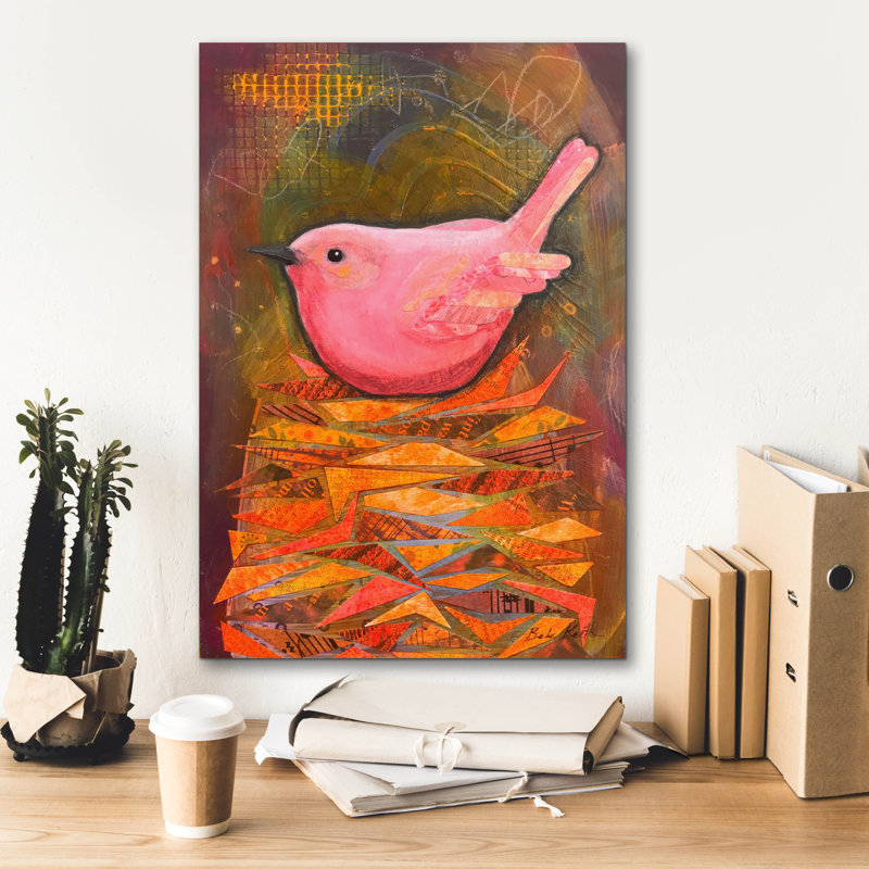  «Waiting» par Bebe Keith, art mural sur toile, 18 po x 26 po