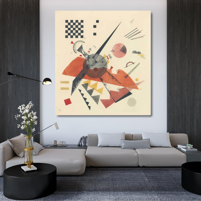 Orange, 39" H x 36" W