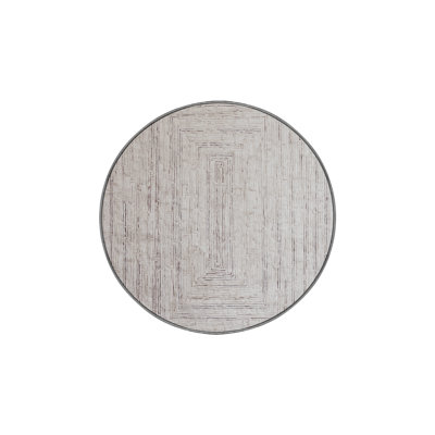 Machine Washable Gray Area Rug