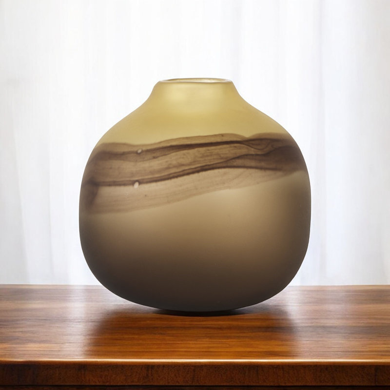 Vase de table en céramique 8,3 po Alanood, H 10 po x l 4 po x P 4 po