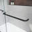 44'' - W x 72'' H Door Framed Shower Door with