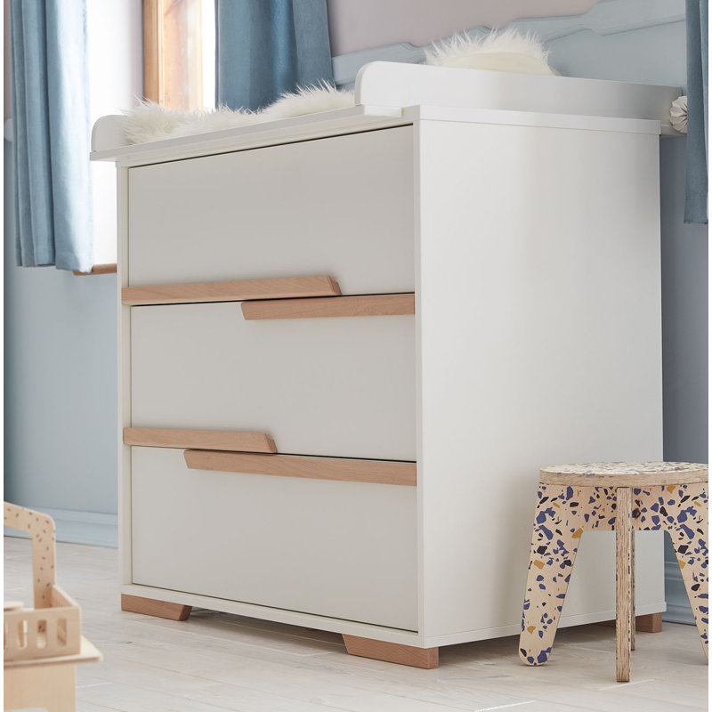Gerke Kids 3 - Drawer Chest, White