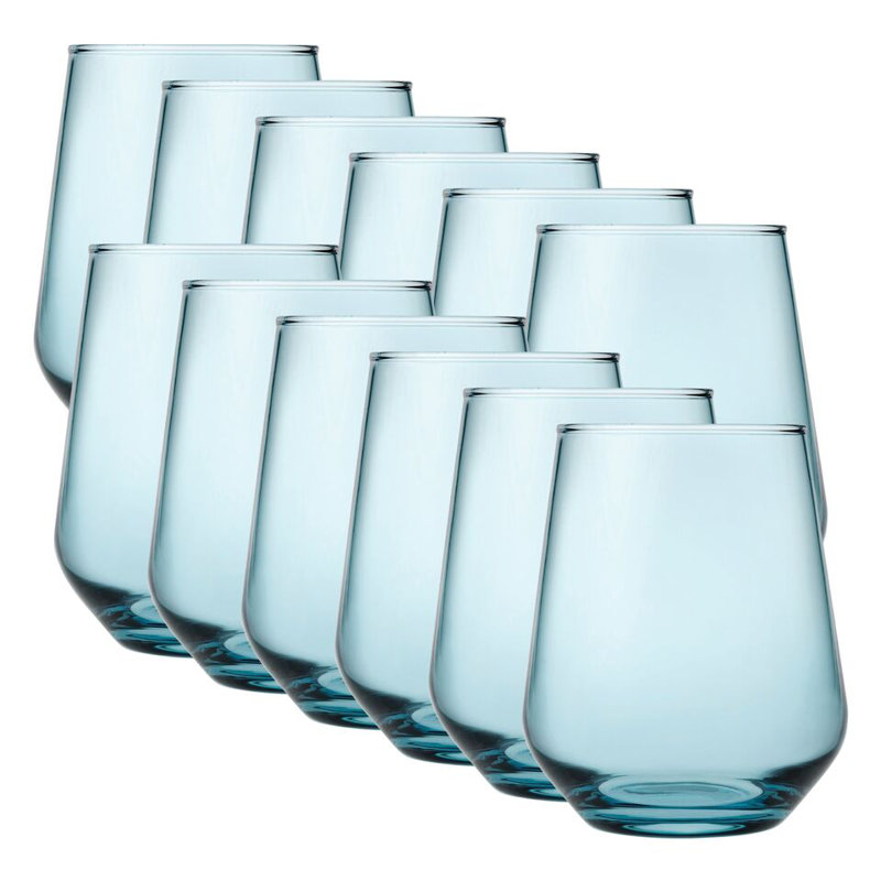 Axtin 14.371ml Drinking Glass Set, Blue