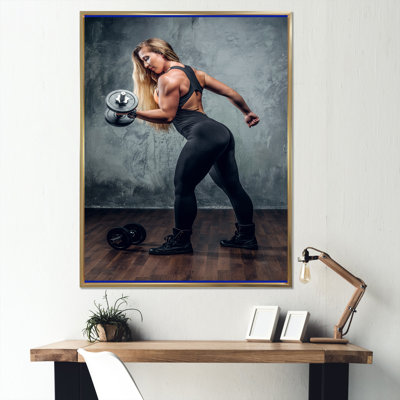 Muscle Machine - reproduction sur toile