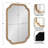 Glenby Scalloped Rectangle Bathroom Mirror-778746287