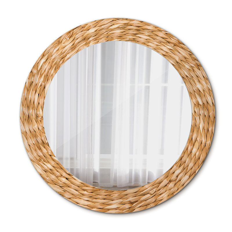 Huldar Glass Flat Wall Mirror
