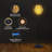 Tall Solar Powered Outdoor Barrel Lantern