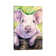Smiling Pig by George Dyachenko - Wrapped Canvas Painting