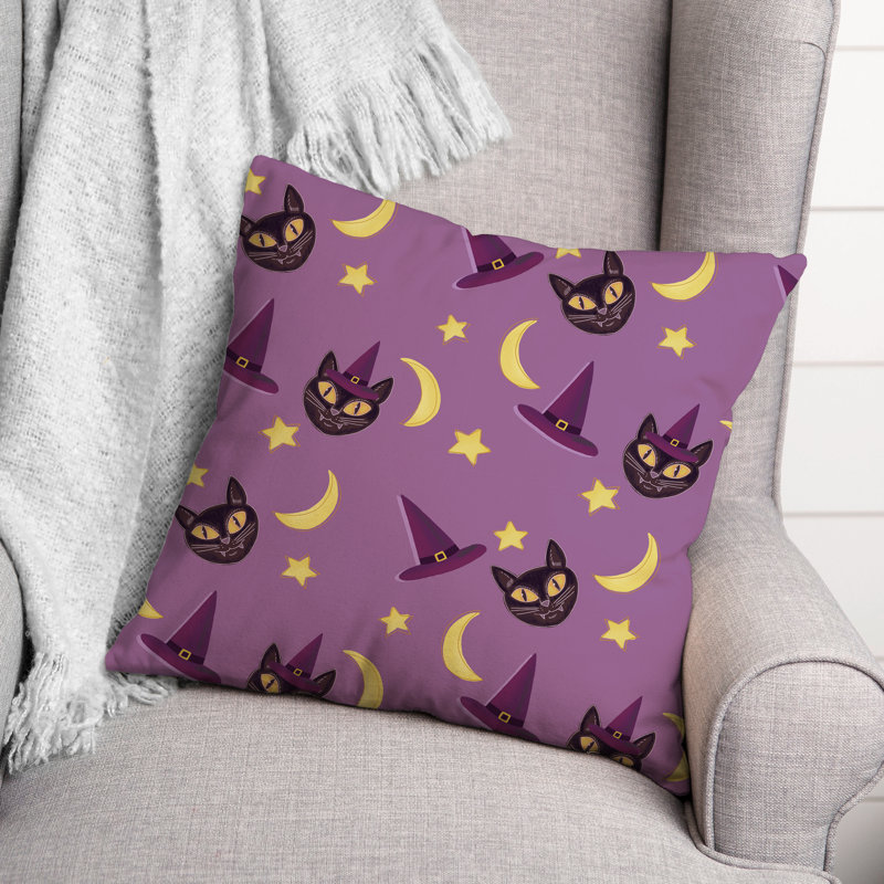 Coussin Cat, 16 po x 16 po
