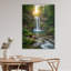 Art mural en verre trempé cascade-211983472