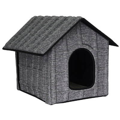 Pet Life ® 'Collapsi-Pad' Folding Lightweight Travel Pet House With Inner Mat