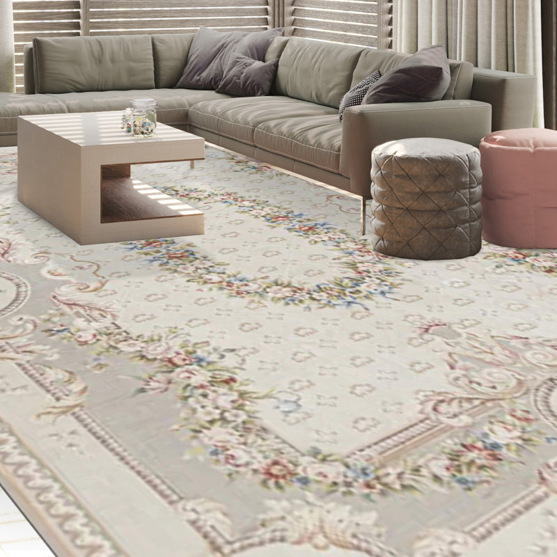 Needlepoint Wool Oriental Area Rug