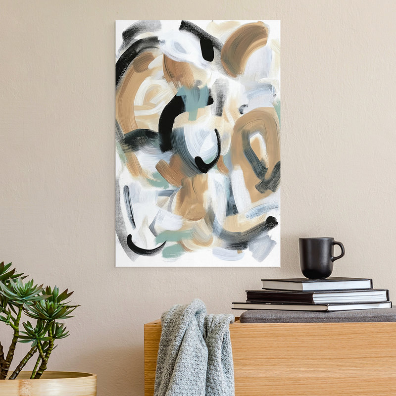Série ABSTRACT DCCXCV - Impression sur toile seulement - NON CADRE, H 18 po x l 12 po