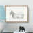 A Resting Goat by Jean Bernard - Single Picture Frame Print-55450876-55450872