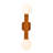 Tarek 22-in Teak Brown Wall/Vanity Light-427324731