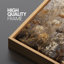 «Neutral Toned Dried Wildflowers Field», reproduction d'art sur toile encadrée-405333727-405333719