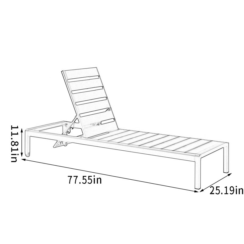 Rakiura Outdoor Chaise Lounge