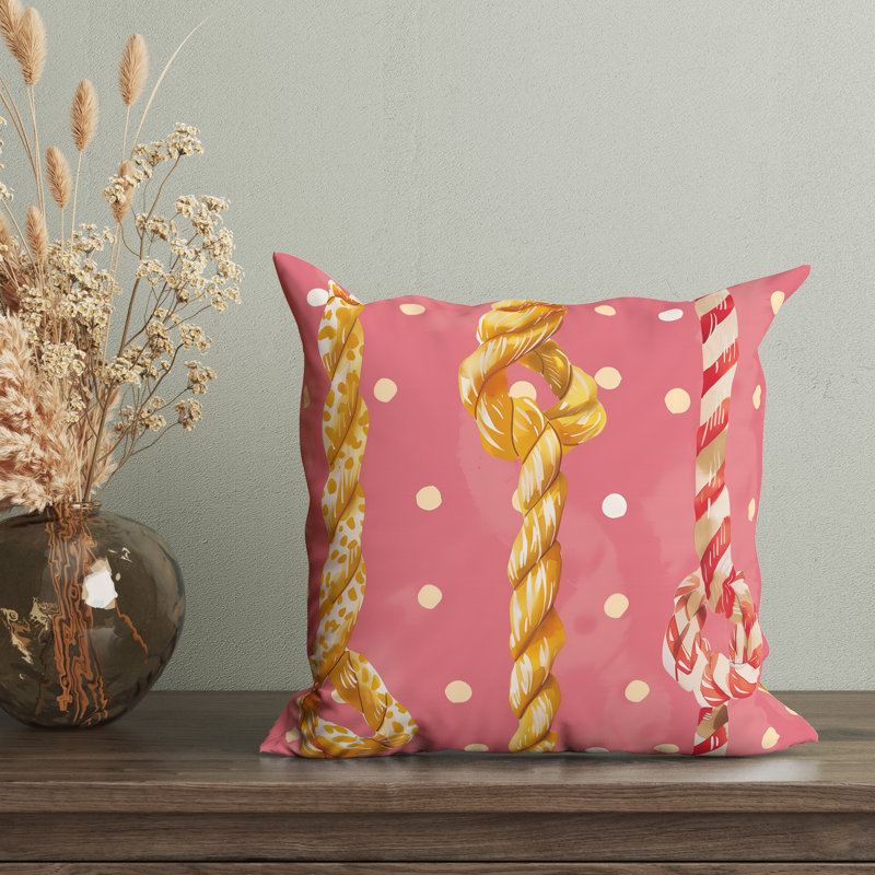 Reversible Pillow Cover, 18"H x 18"W