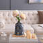 Vase en verre décoratif