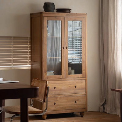 Retro style fashionable furniture storage bookcase