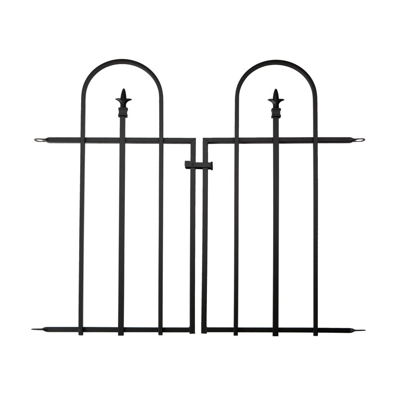 85 cm H x 48 cm W Steel Gate Fencing