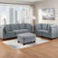 Chaise sans accoudoirs en tissu 1pc-182798589