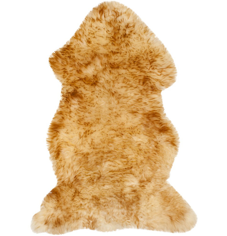 Sheep Skin Natural Sheep Skin Made Within Acid Dying Sheep Skin Solid Color Rug